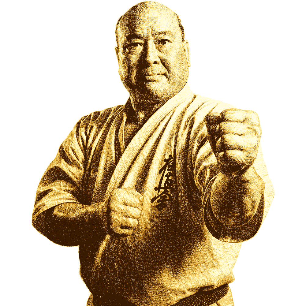 Sosai Masutatsu Oyama, grondlegger van het Kyokushin karate